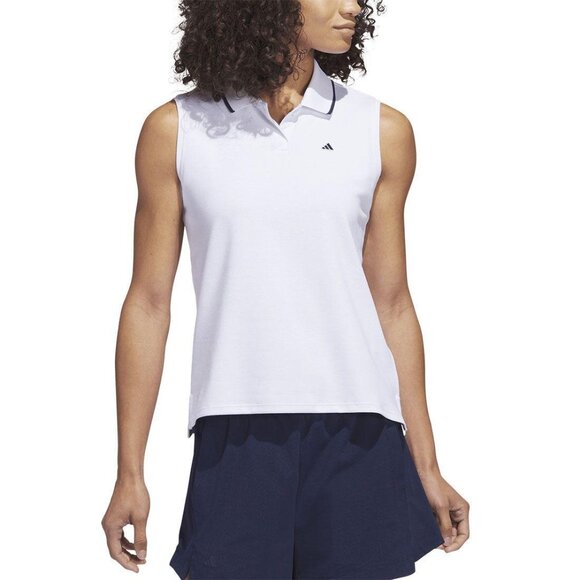 adidas Tops - Adidas Women's Go-To Pique Sleeveless Polo